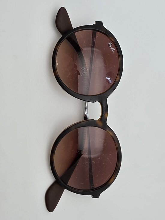 Ray-Ban RB4222 865/13 Matte Havana Frame Brown Gradient Lens Sunglasses Italy main image 7